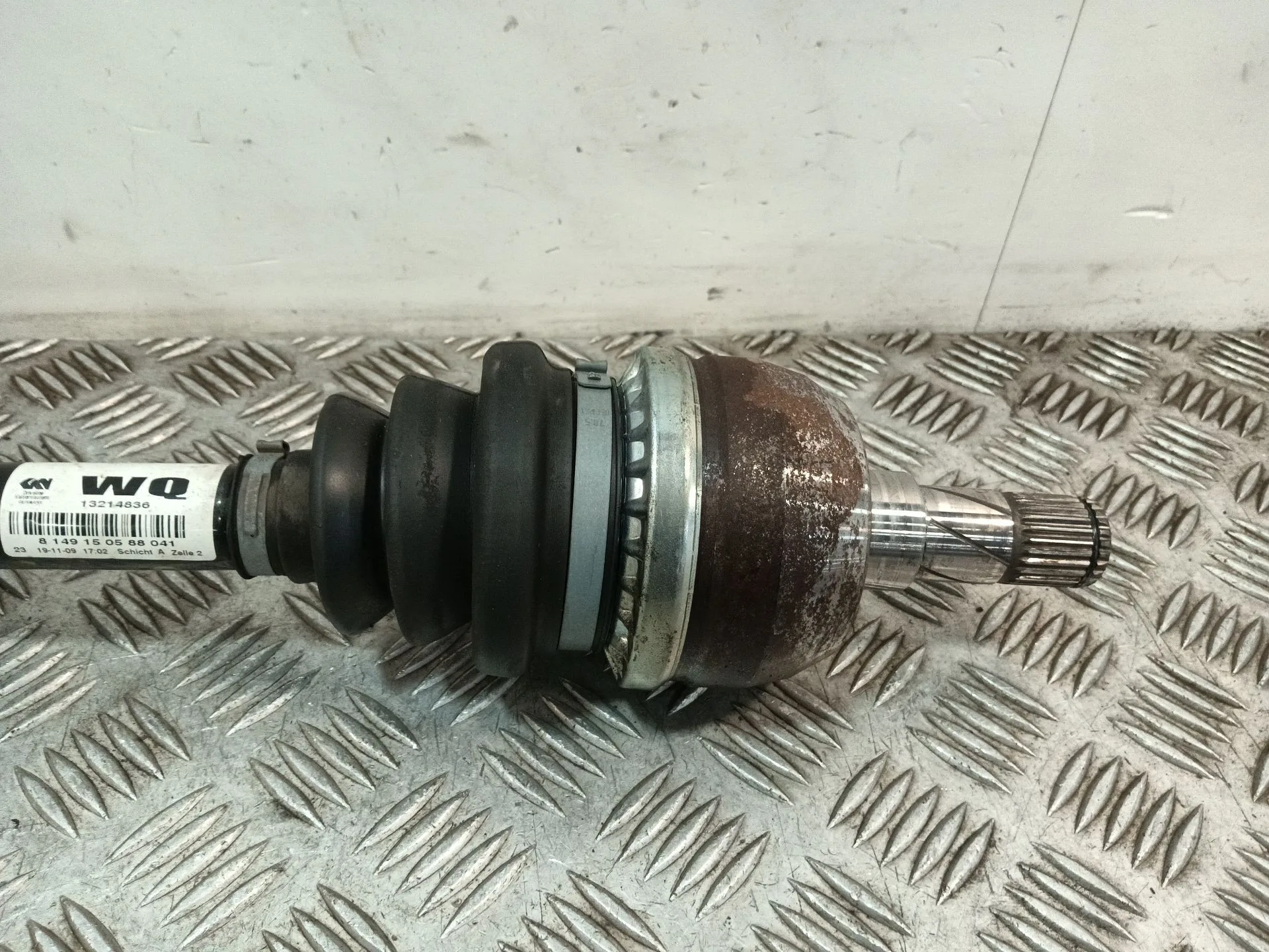 Transmision Delantera Izquierda para Opel Astra H (A04)