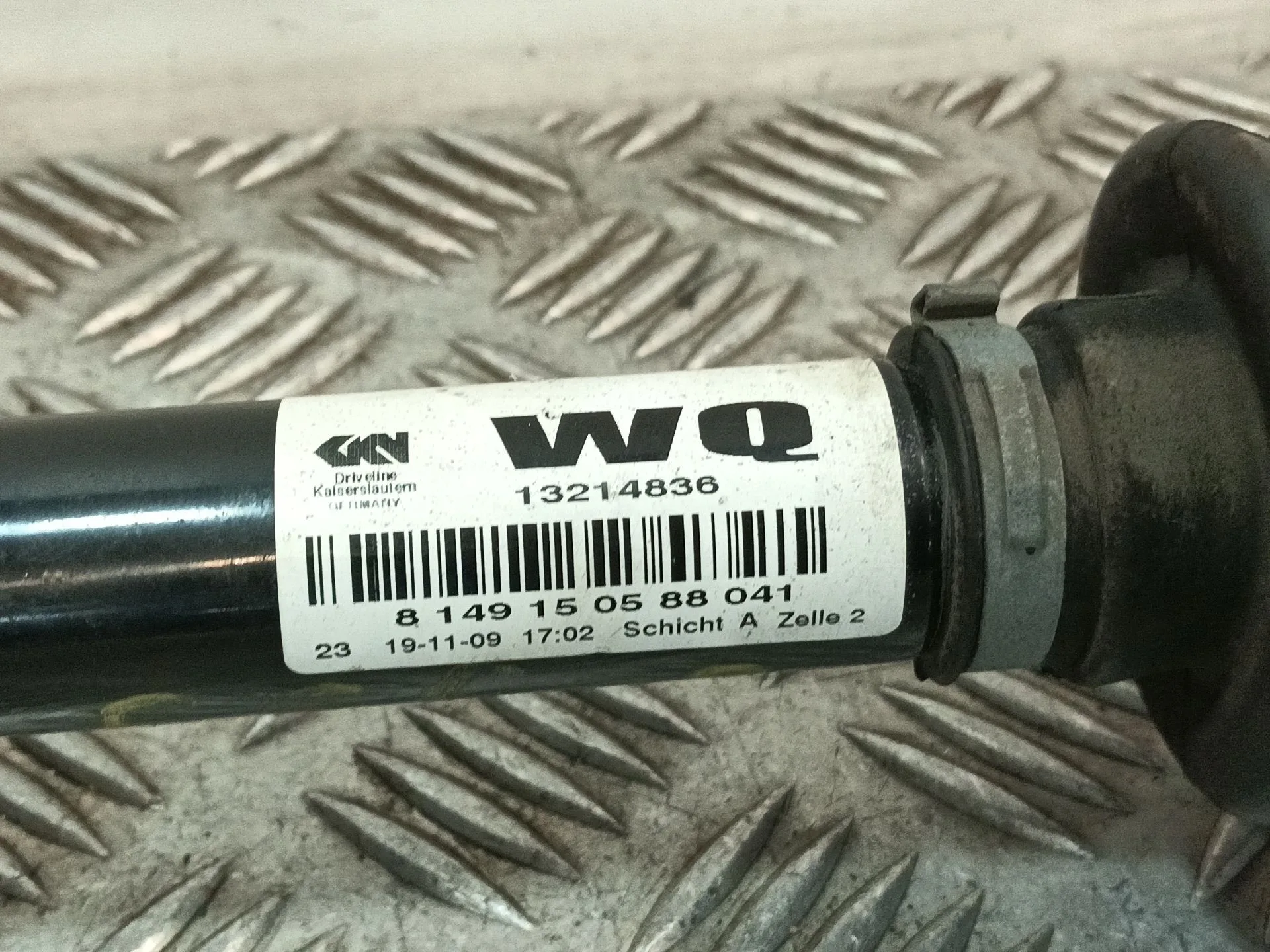 Transmision Delantera Izquierda para Opel Astra H (A04)