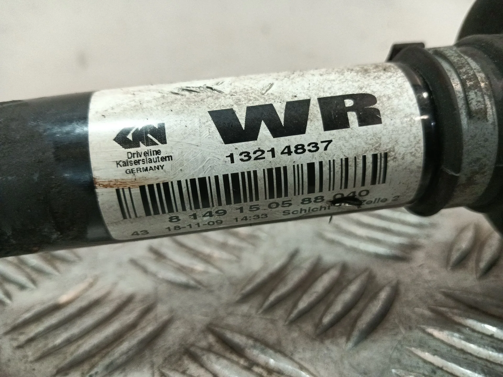 Transmision Delantera Derecha para Opel Astra H (A04)