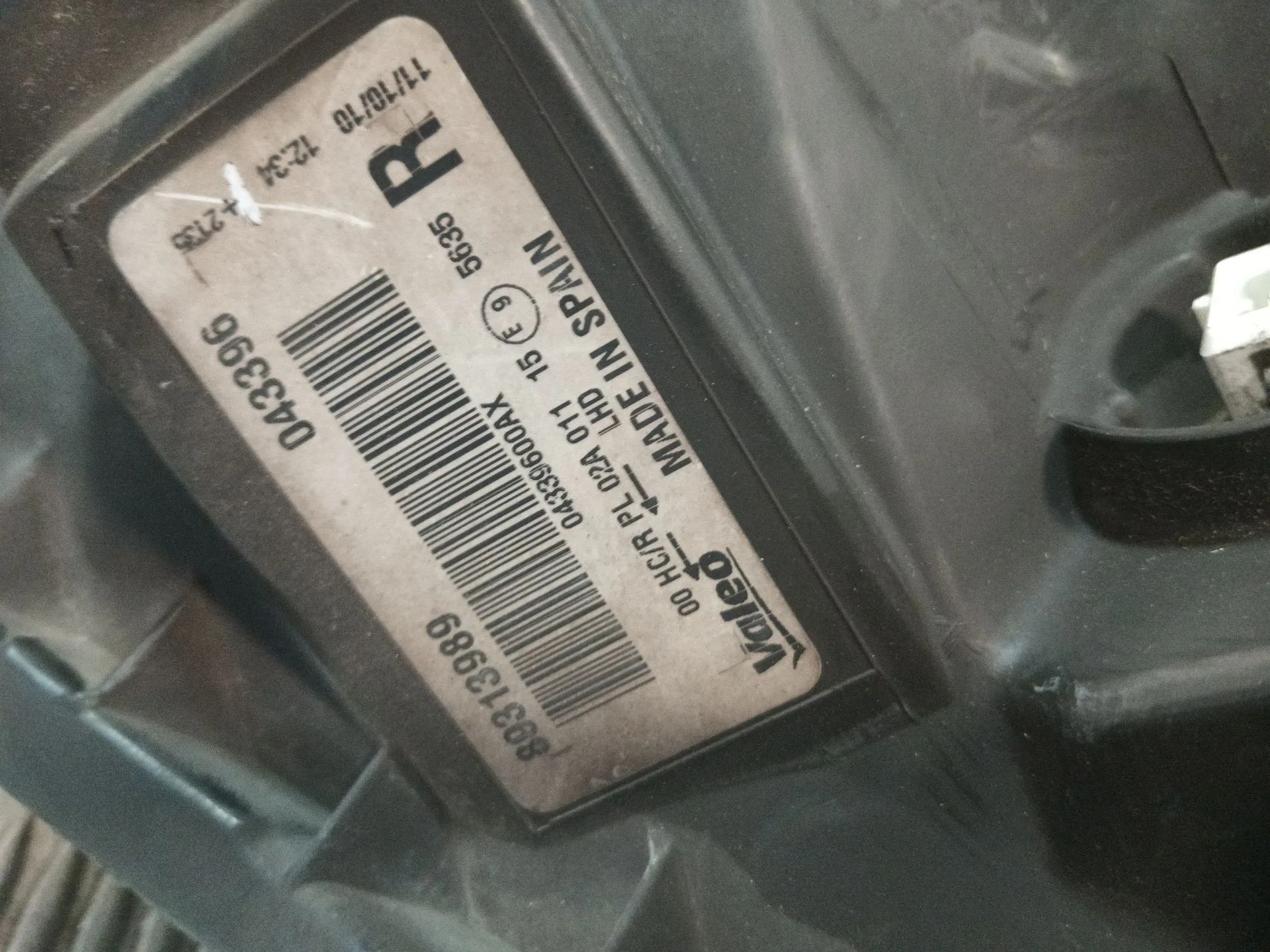 Faro Derecho para Renault Trafic Ii Furgoneta (Fl)