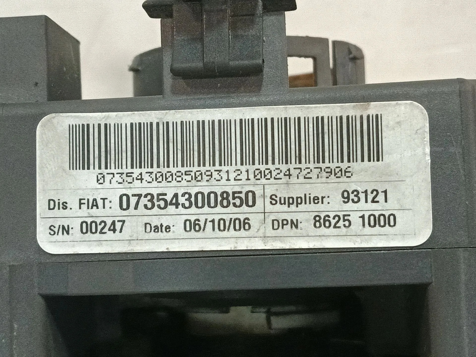Mando Multifuncion para Fiat Ducato Caja Cerrada, Techo Elevado 30 (06.2006)