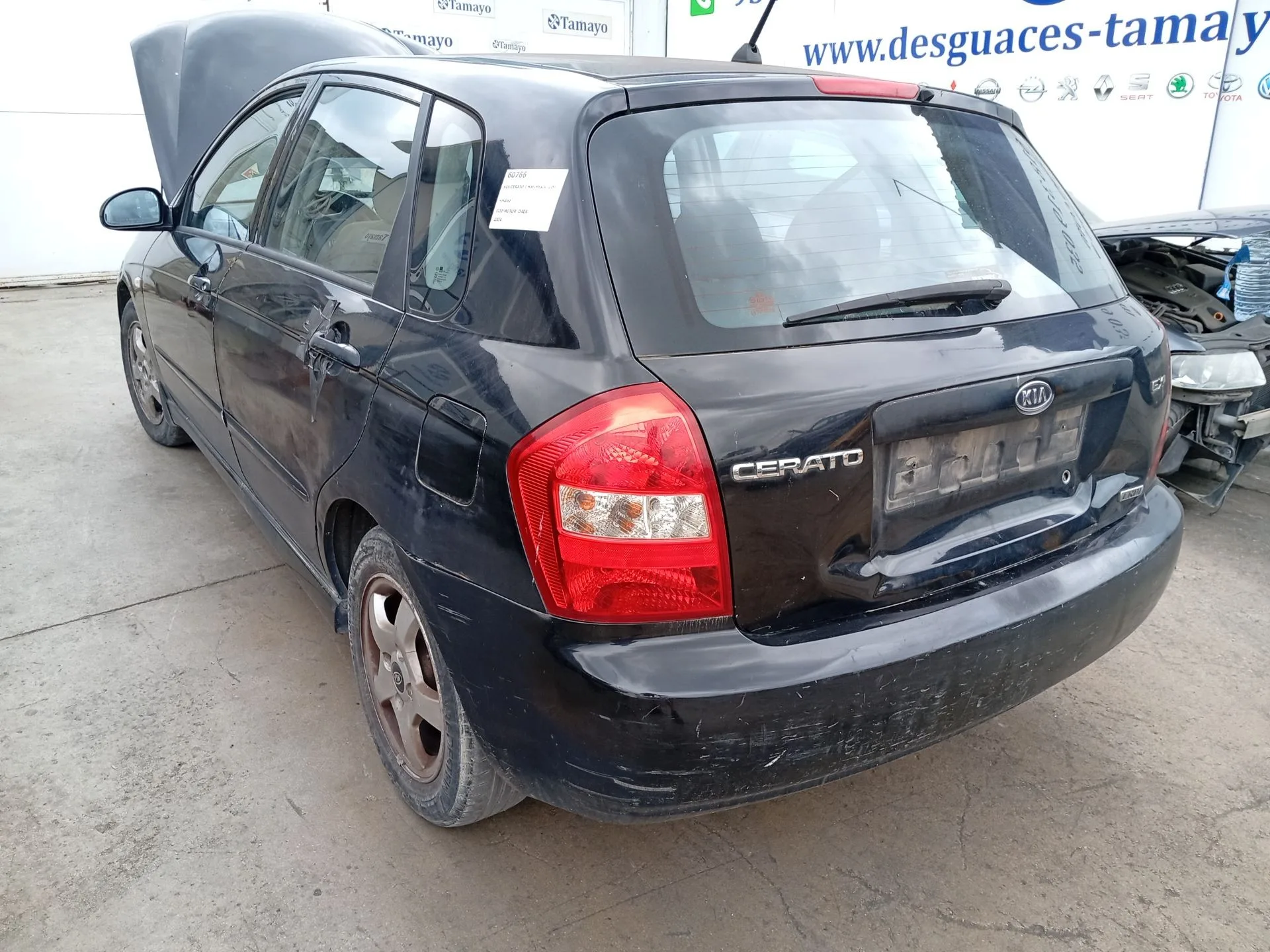 Amortiguador Trasero Izquierdo para Kia Cerato I Hatchback (Ld)