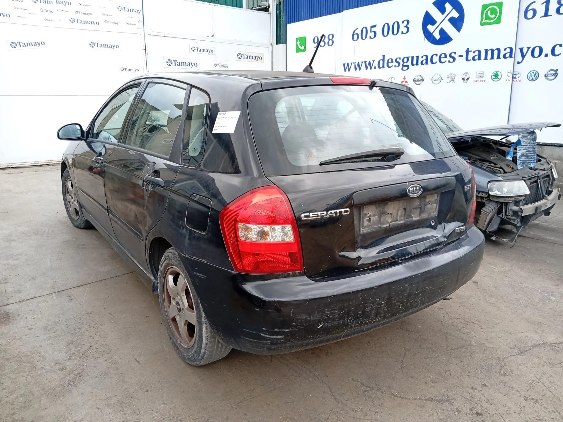 Barra Estabilizadora Trasera para Kia Cerato I Hatchback (Ld)