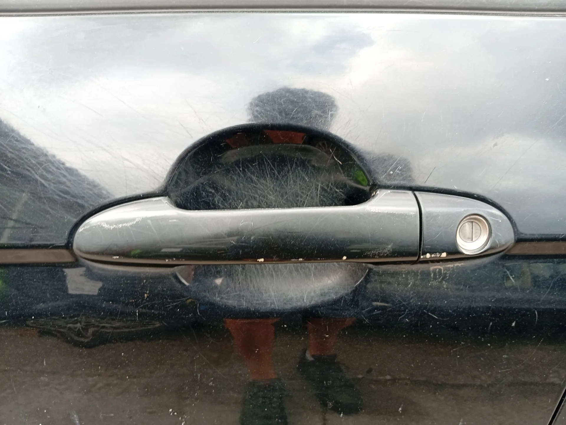 Maneta Exterior Delantera Izquierda para Kia Cerato I Hatchback (Ld)
