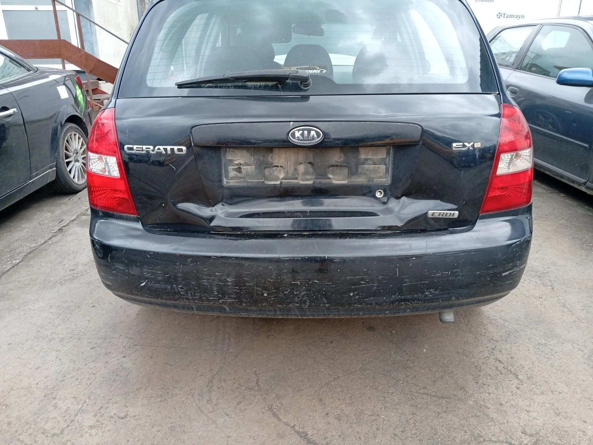 Paragolpes Trasero para Kia Cerato I Hatchback (Ld)