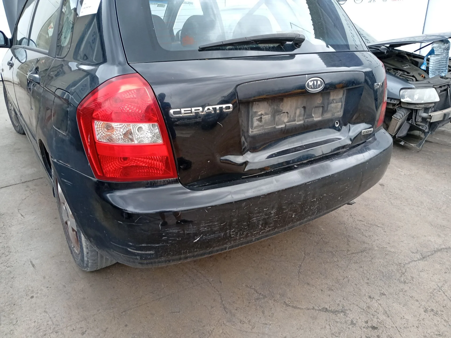 Paragolpes Trasero para Kia Cerato I Hatchback (Ld)