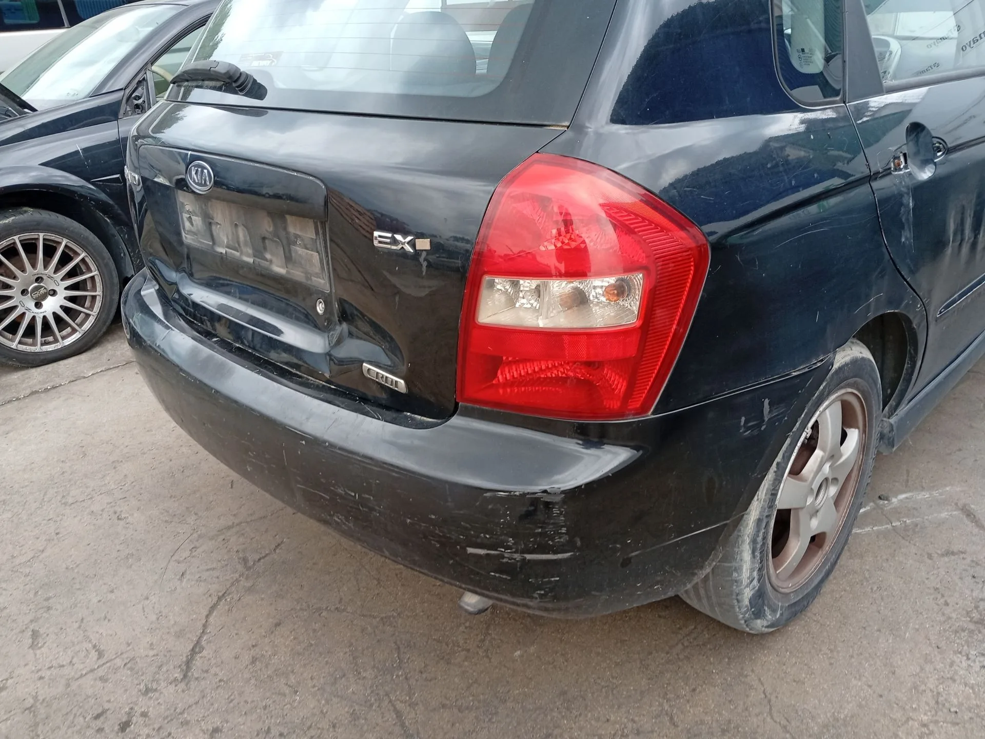 Paragolpes Trasero para Kia Cerato I Hatchback (Ld)