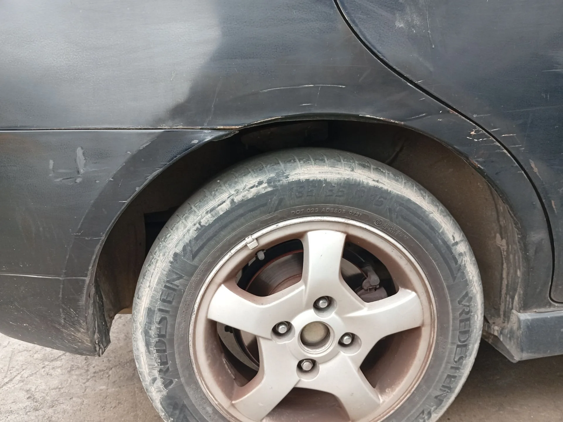 Paso De Rueda Trasero Derecho para Kia Cerato I Hatchback (Ld)