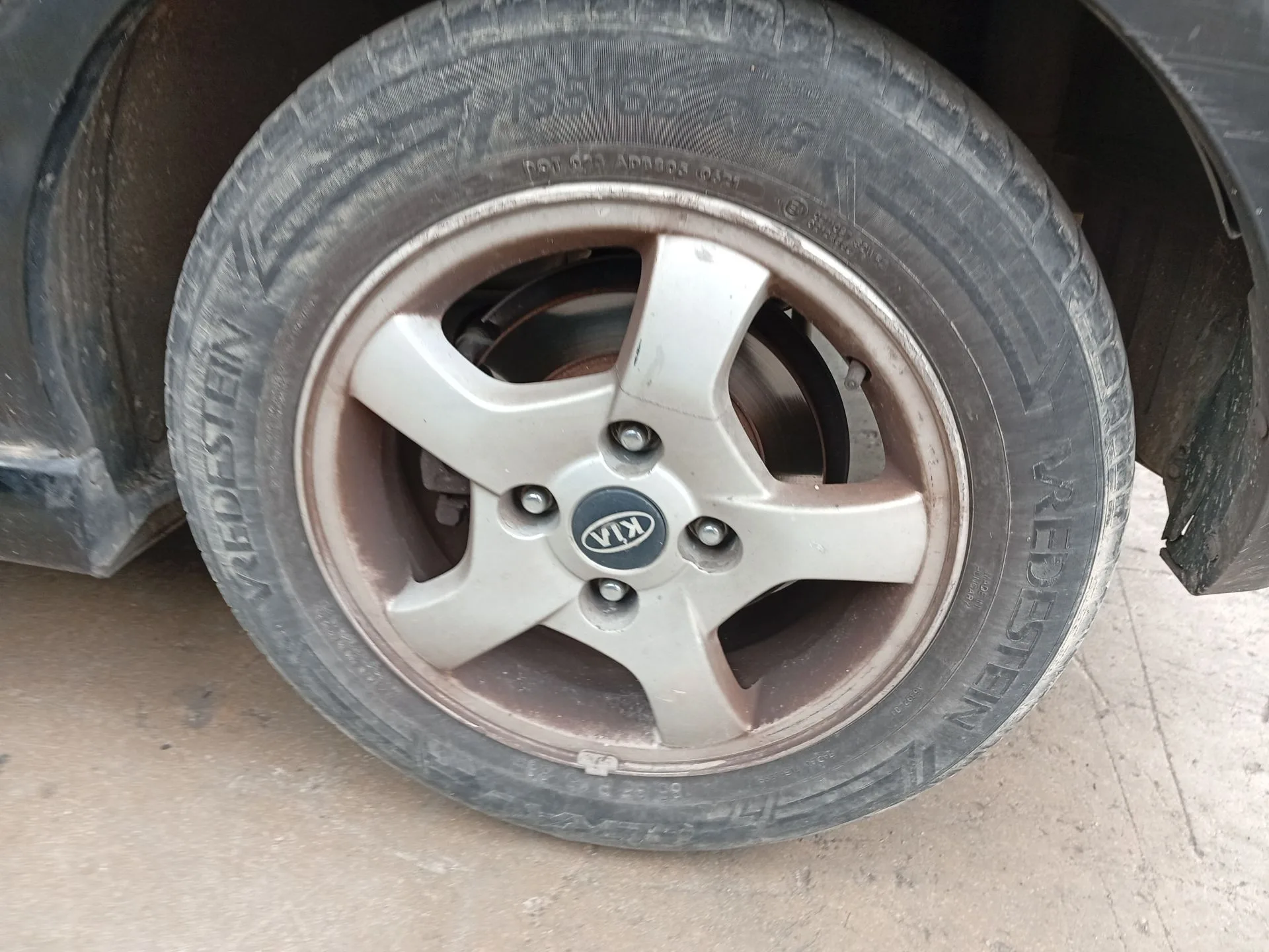 Pinza Freno Trasera Izquierda para Kia Cerato I Hatchback (Ld)