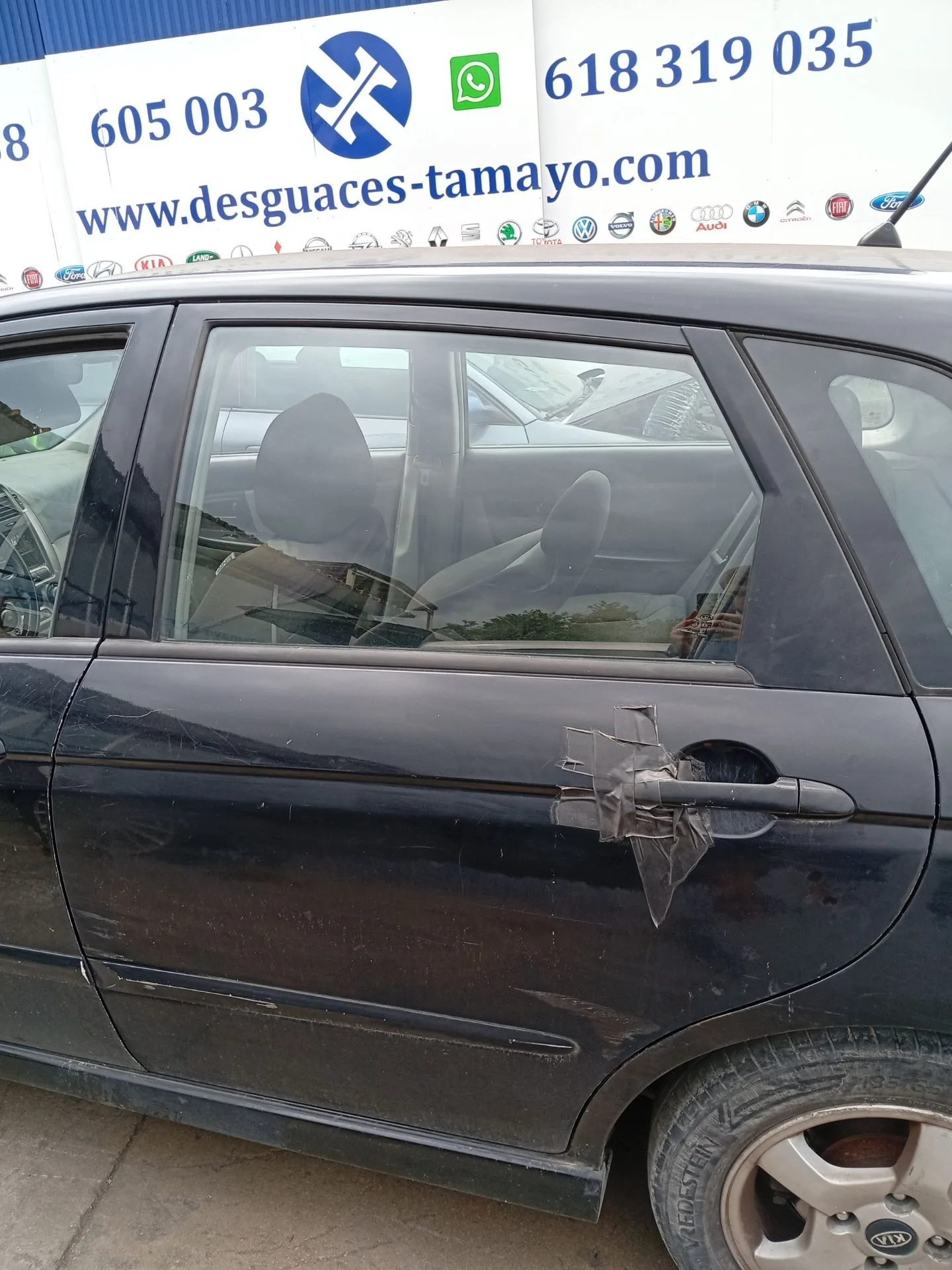 Puerta Trasera Izquierda para Kia Cerato I Hatchback (Ld)