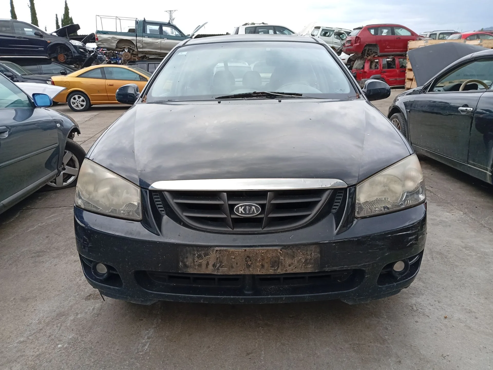 Refuerzo Paragolpes Delantero para Kia Cerato I Hatchback (Ld)