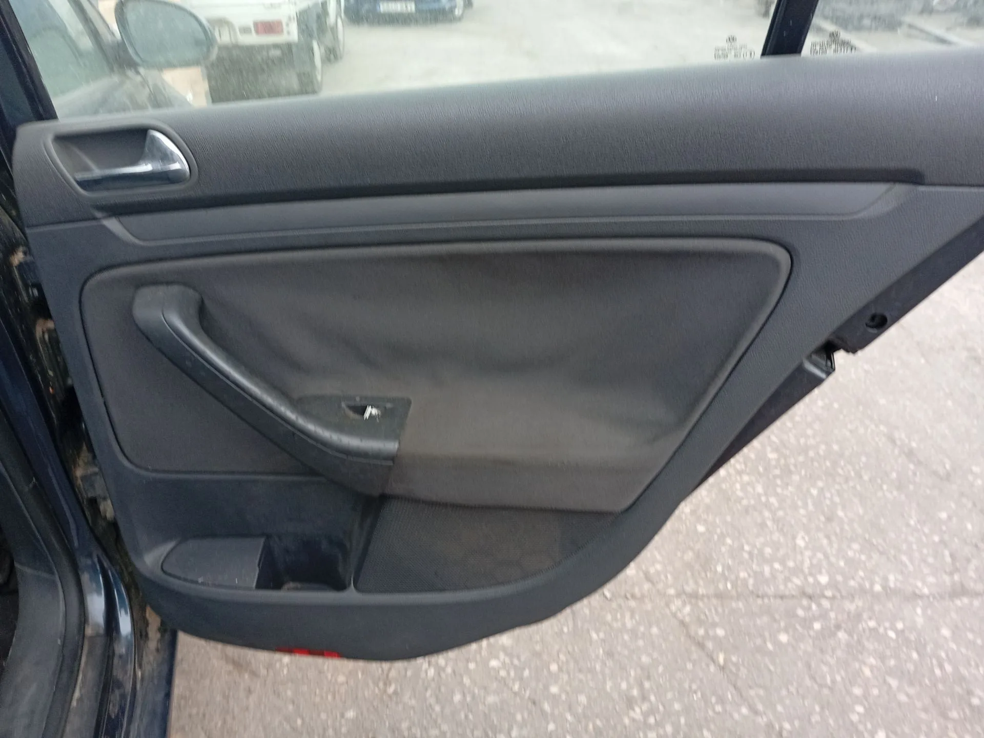 Elevalunas Trasero Derecho para Volkswagen Golf V (1K1)