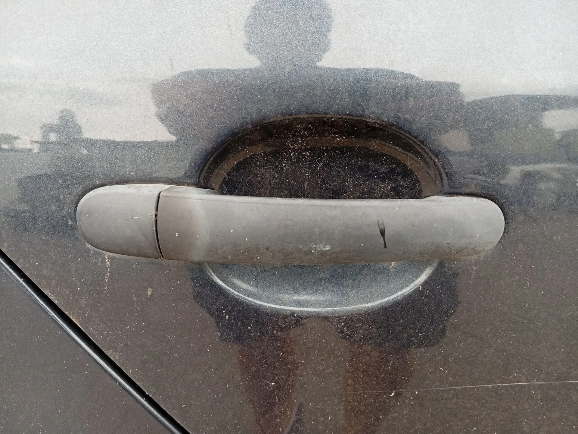 Maneta Exterior Trasera Derecha para Volkswagen Golf V (1K1)