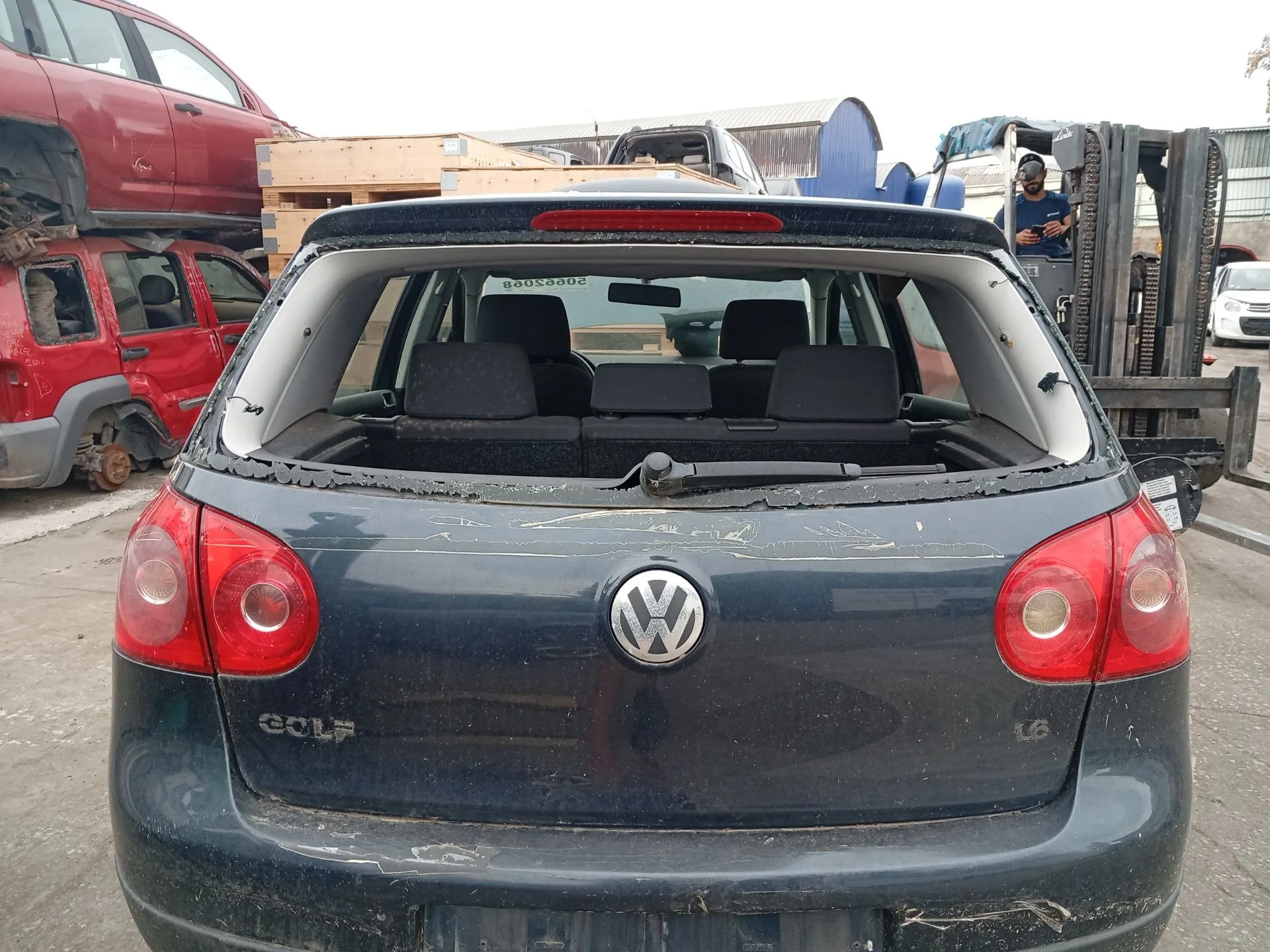Motor Limpia Trasero para Volkswagen Golf V (1K1)