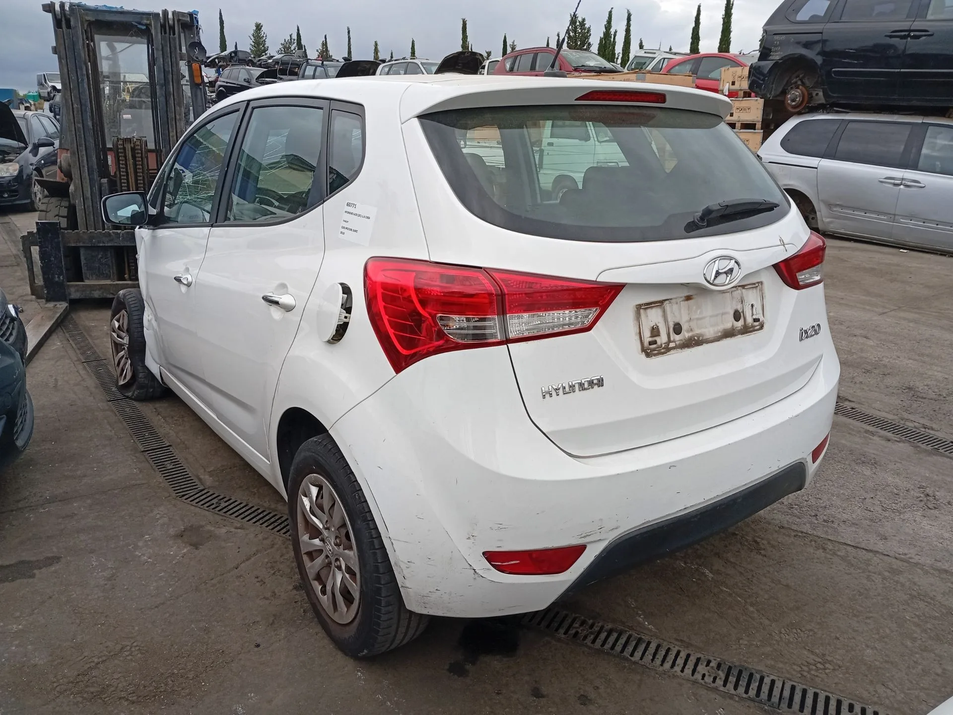 Amortiguador Trasero Izquierdo para Hyundai Ix20 (Jc)