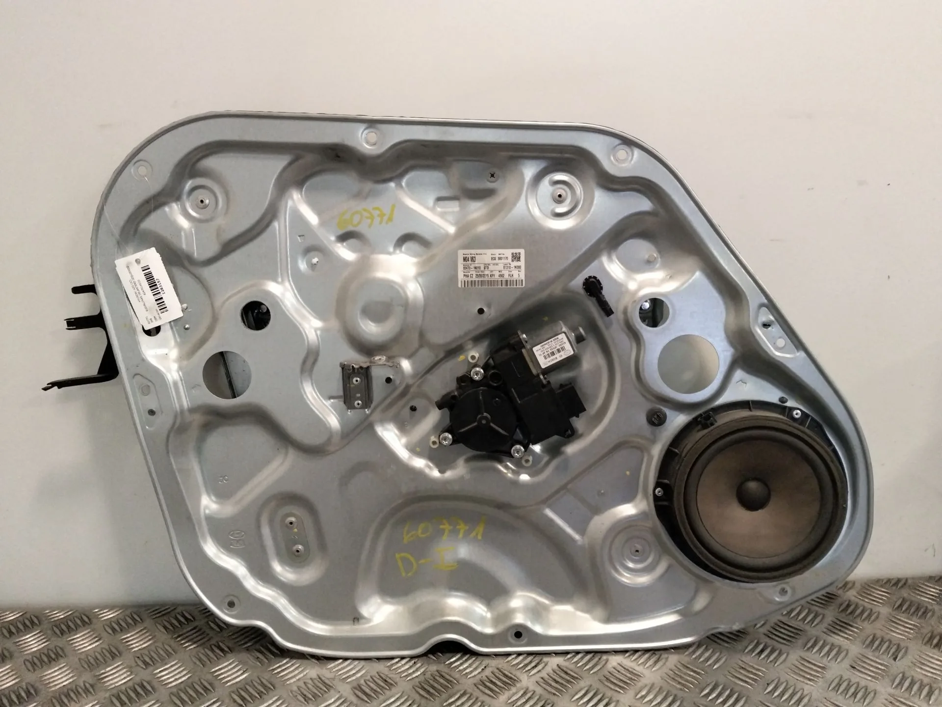 Elevalunas Delantero Izquierdo para Hyundai Ix20 (Jc)