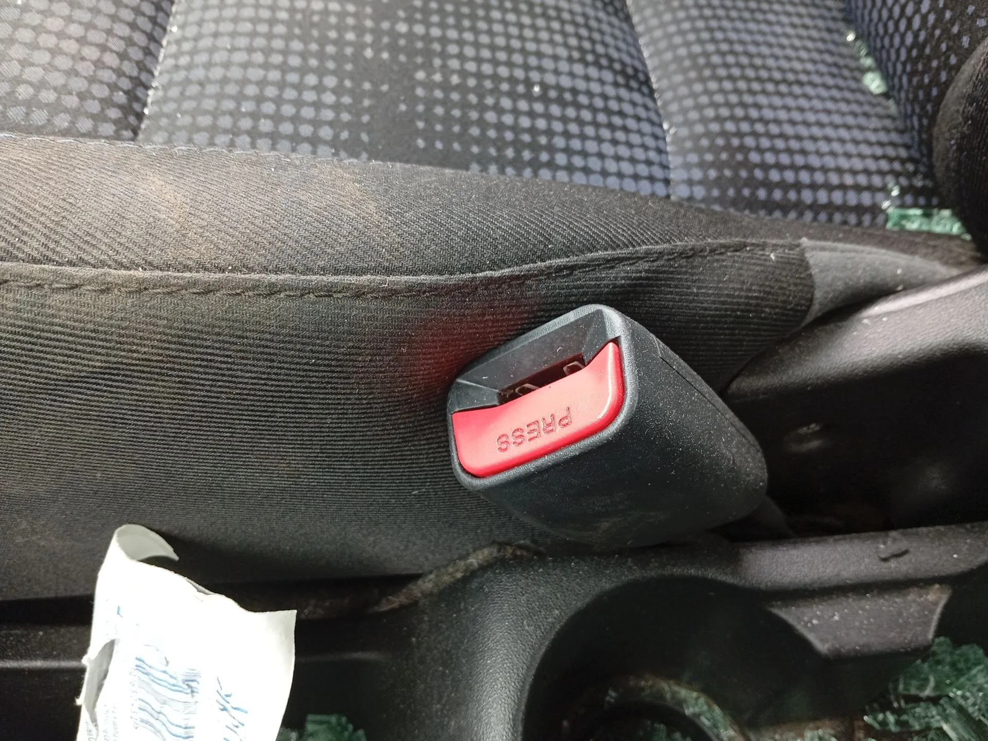 Enganche Cinturon Delantero Derecho para Hyundai Ix20 (Jc)