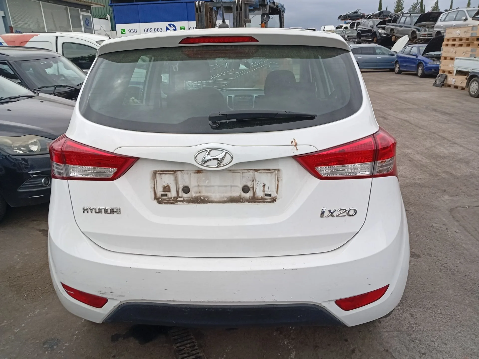 Motor Limpia Trasero para Hyundai Ix20 (Jc)