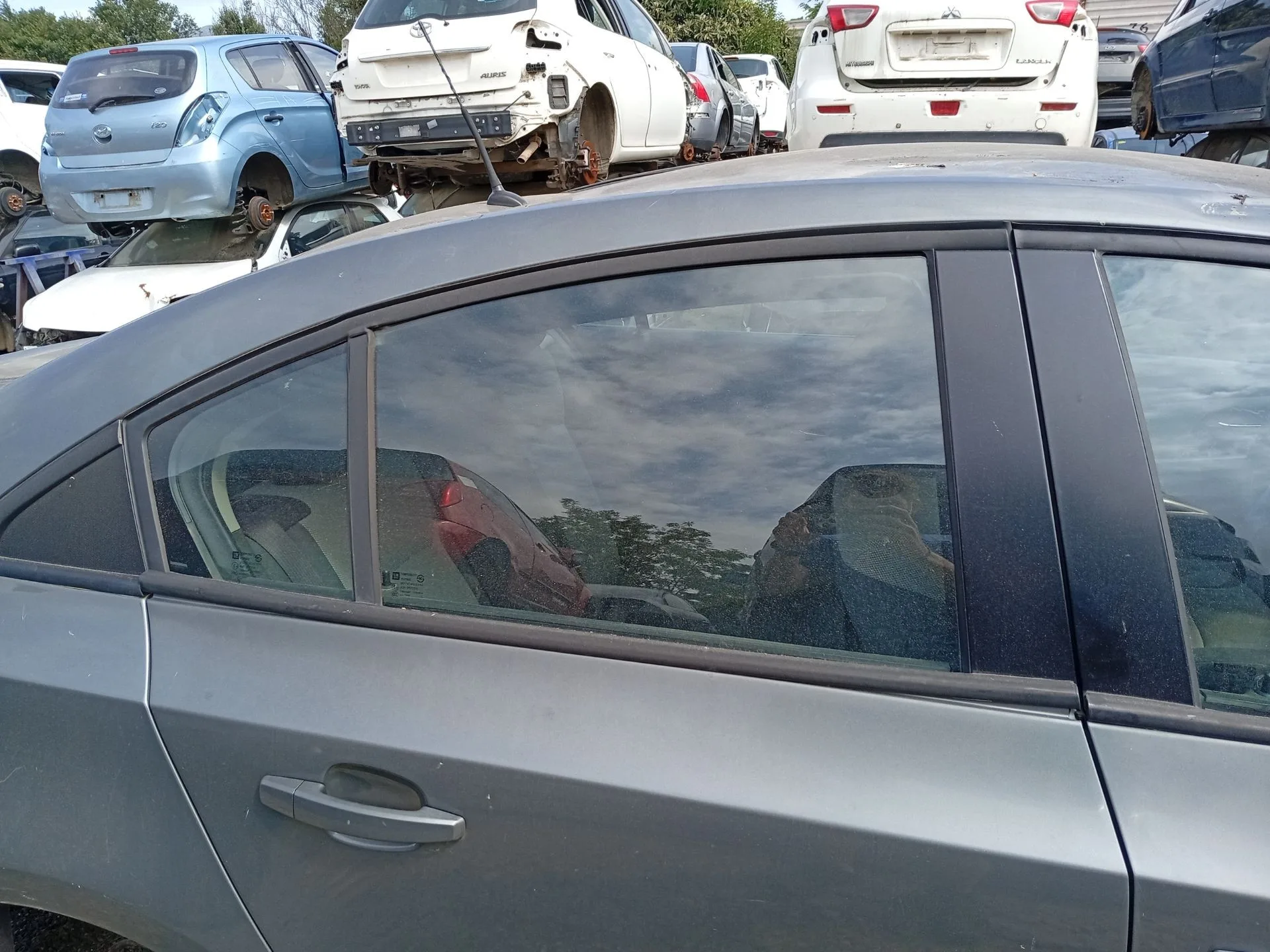 Luna Trasera Derecha para Chevrolet Cruze (J300)