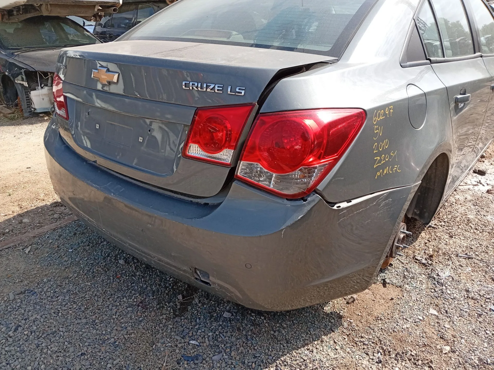 Paragolpes Trasero para Chevrolet Cruze (J300)
