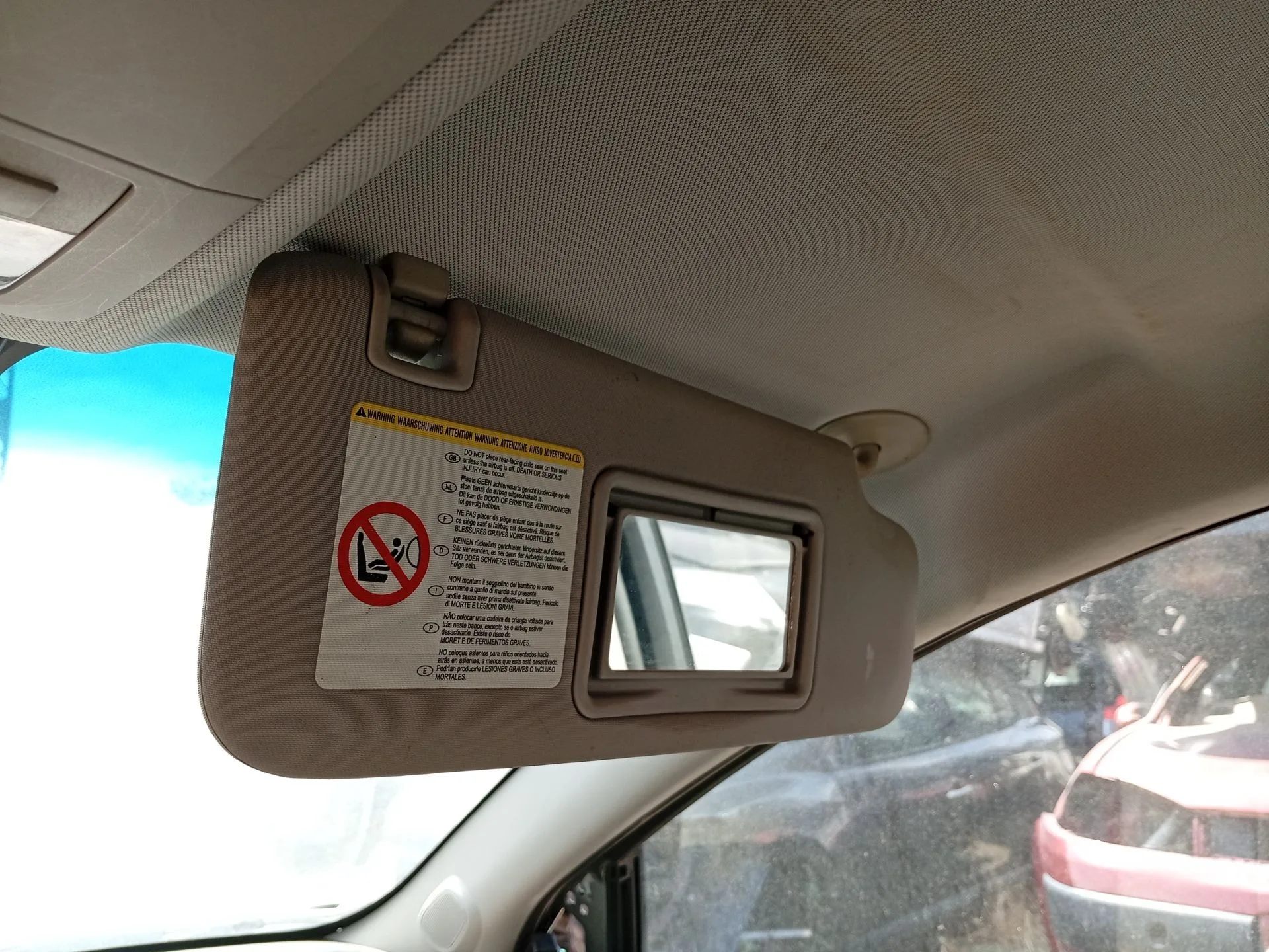 Parasol Derecho para Chevrolet Cruze (J300)