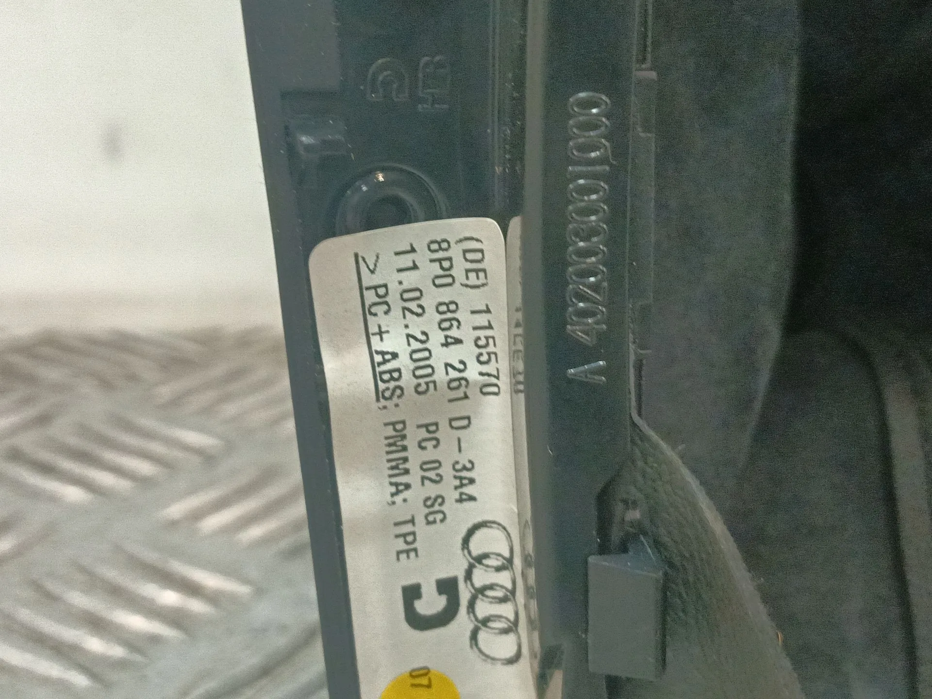 Pomo Palanca Cambio para Audi A3 Sportback (8Pa)