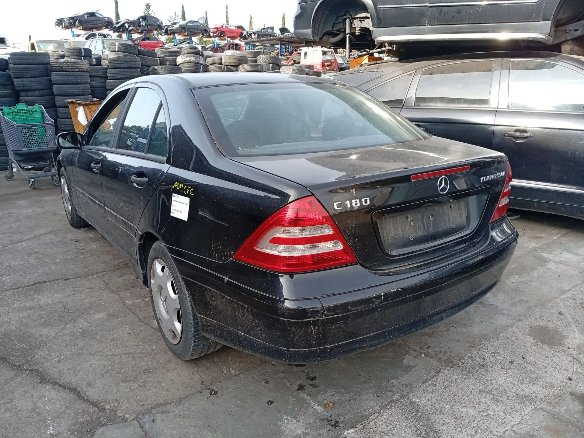 Amortiguador Trasero Izquierdo para Mercedes-Benz Clase C (W203)