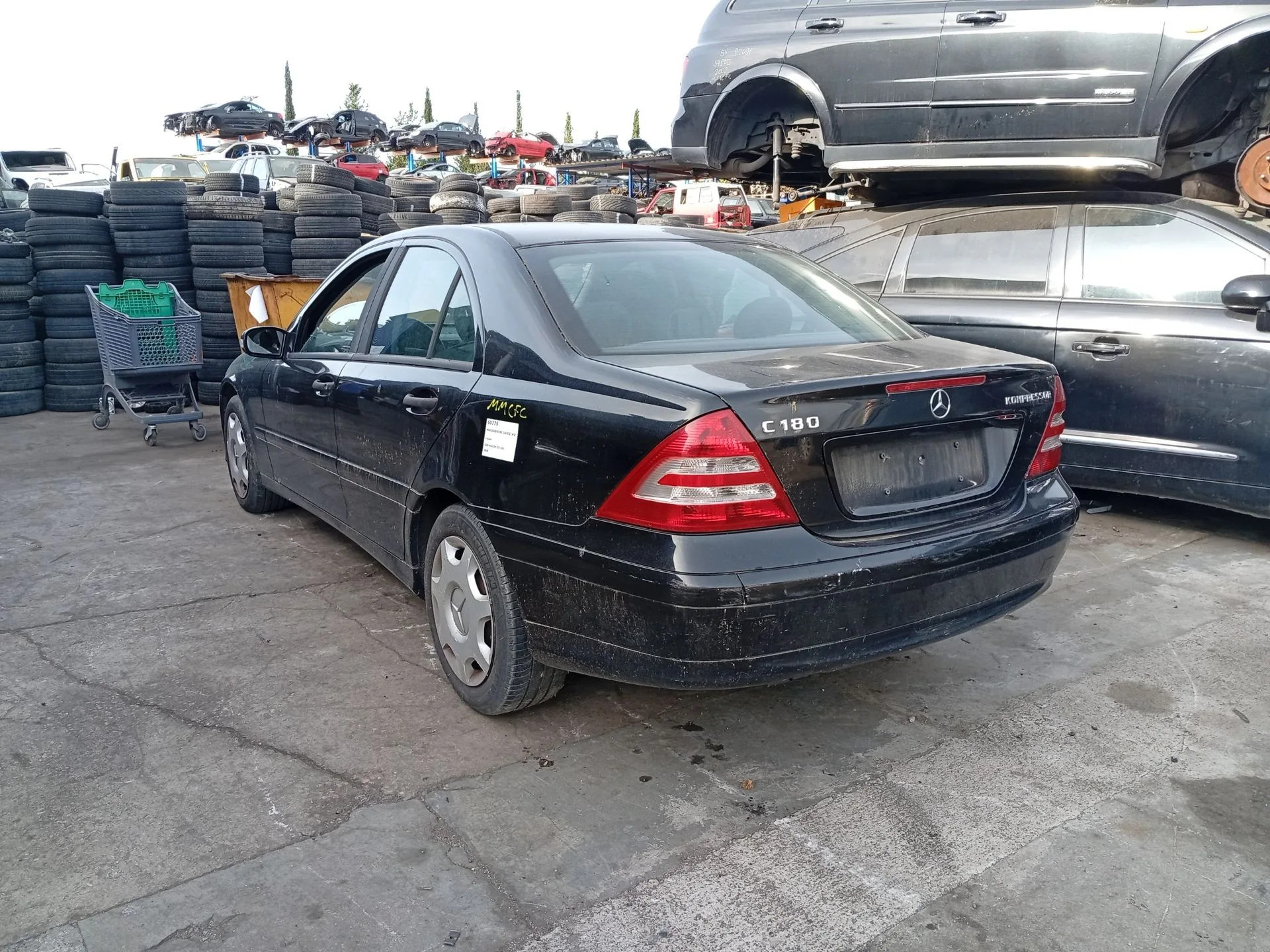Barra Estabilizadora Trasera para Mercedes-Benz Clase C (W203)