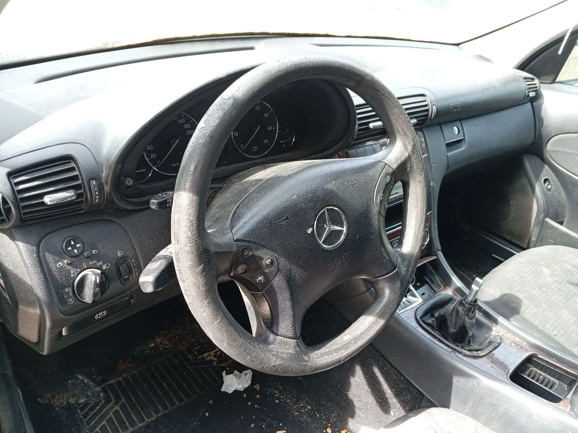 Columna Direccion para Mercedes-Benz Clase C (W203)