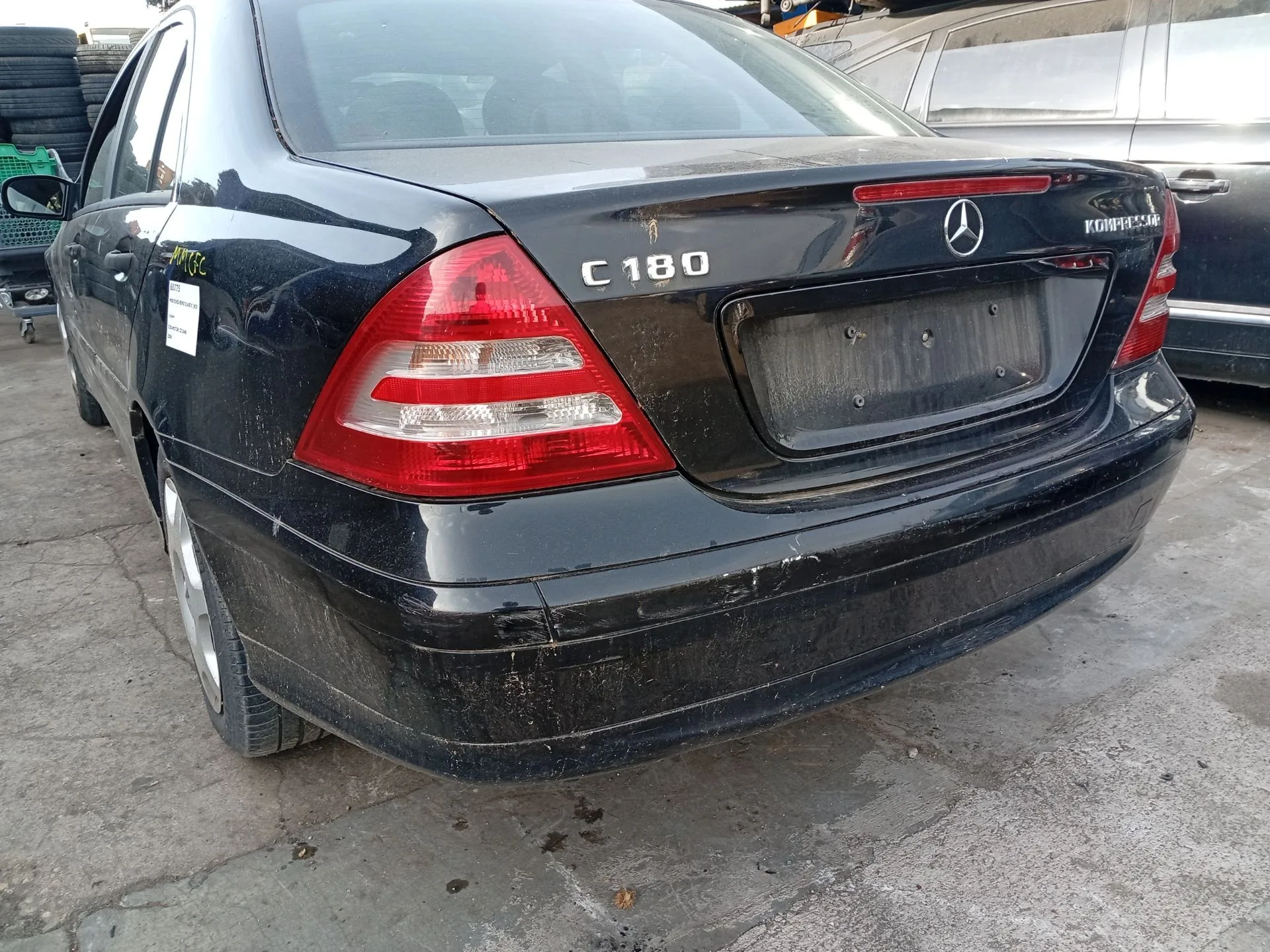Paragolpes Trasero para Mercedes-Benz Clase C (W203)