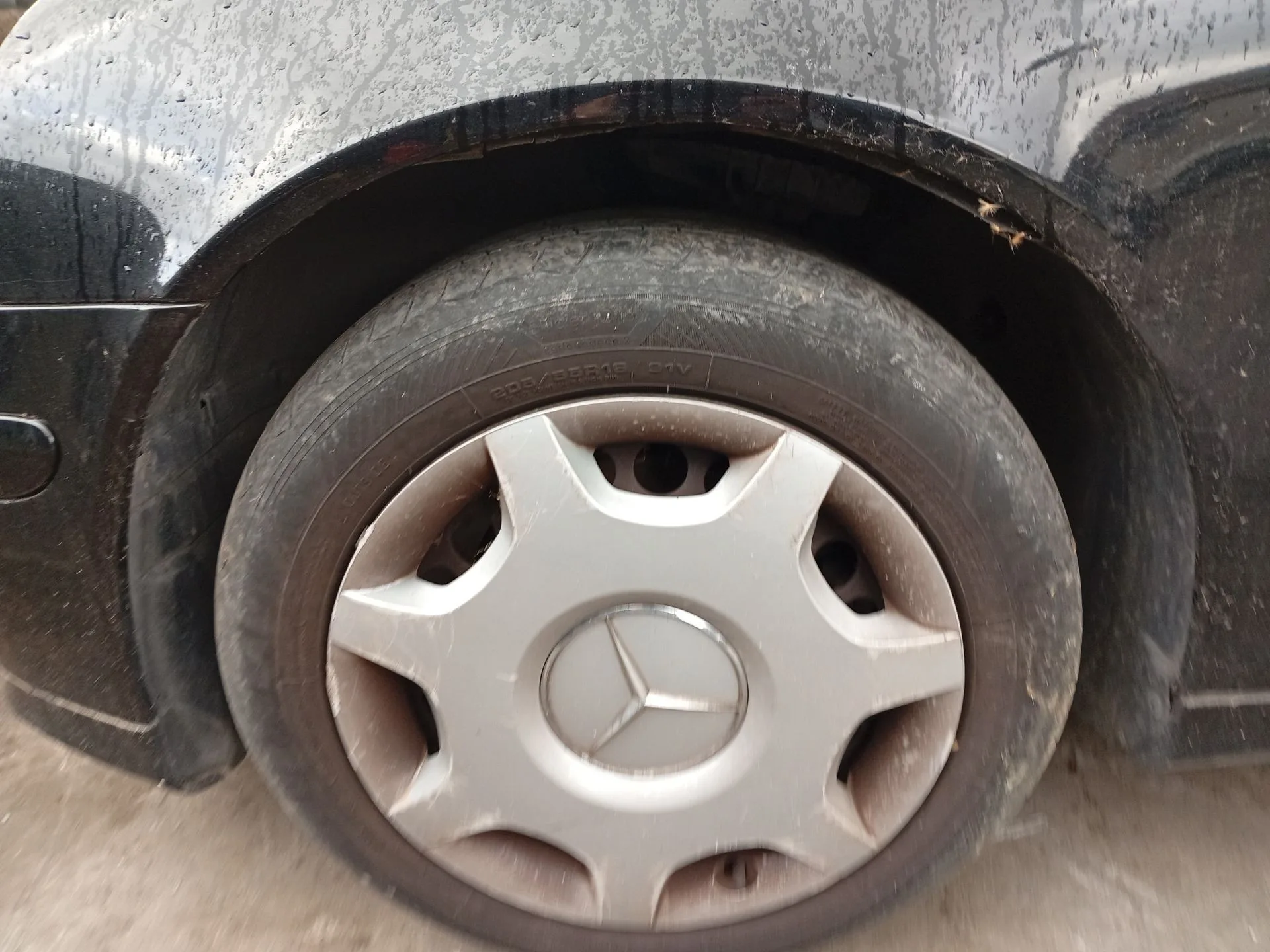 Paso De Rueda Delantero Izquierdo para Mercedes-Benz Clase C (W203)