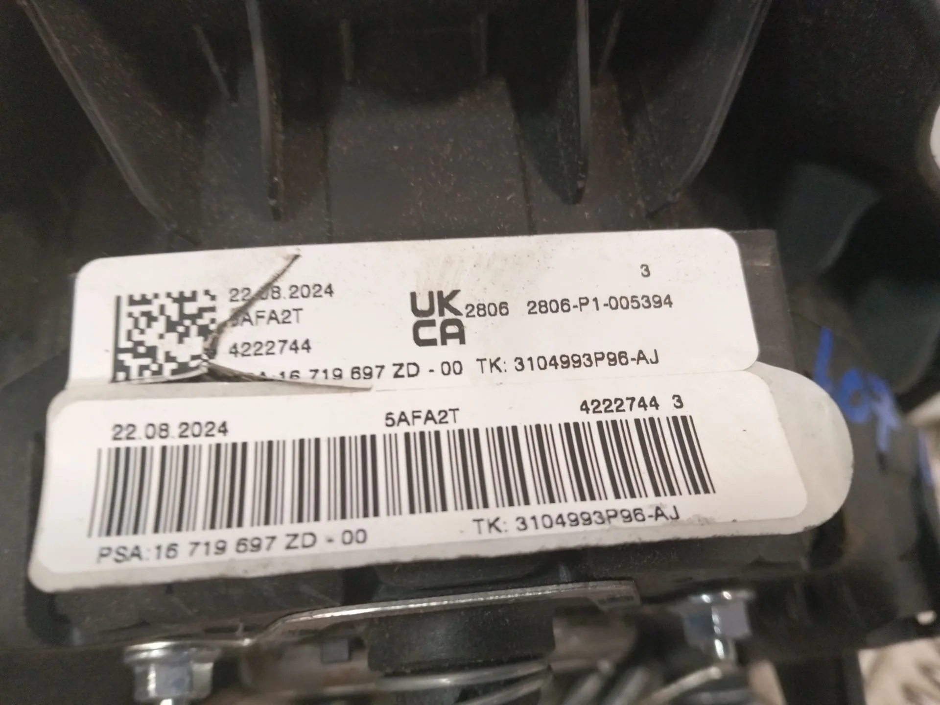 Airbag Delantero Izquierdo para Citroën C3 Ii (Sc_)