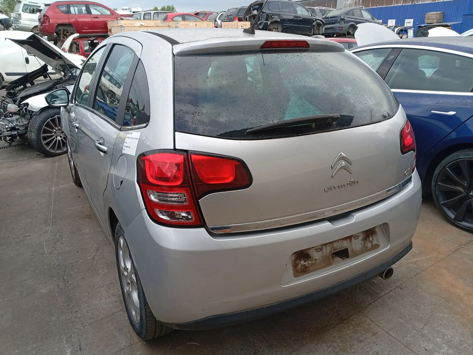 Amortiguador Trasero Izquierdo para Citroën C3 Ii (Sc_)