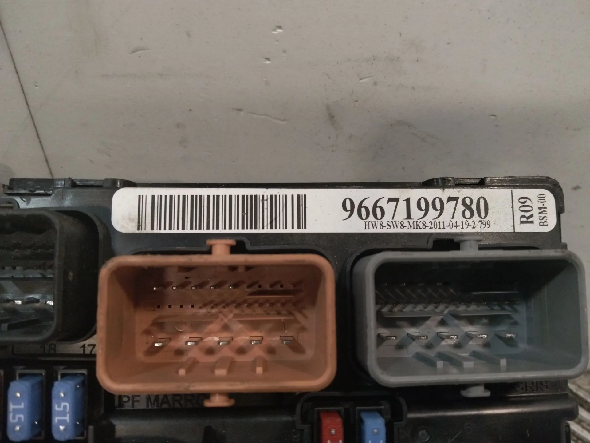 Caja Reles / Fusibles para Citroën C3 Ii (Sc_)