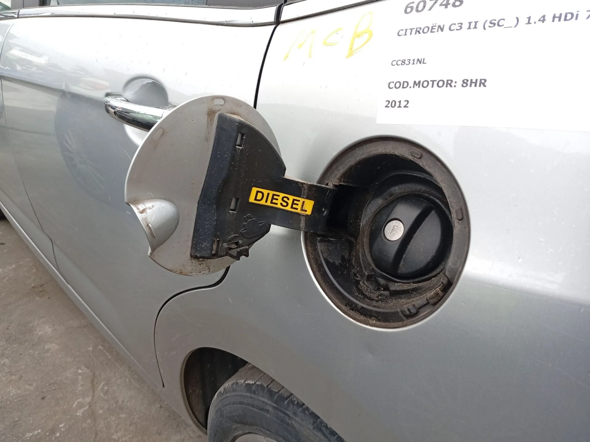Deposito Combustible para Citroën C3 Ii (Sc_)