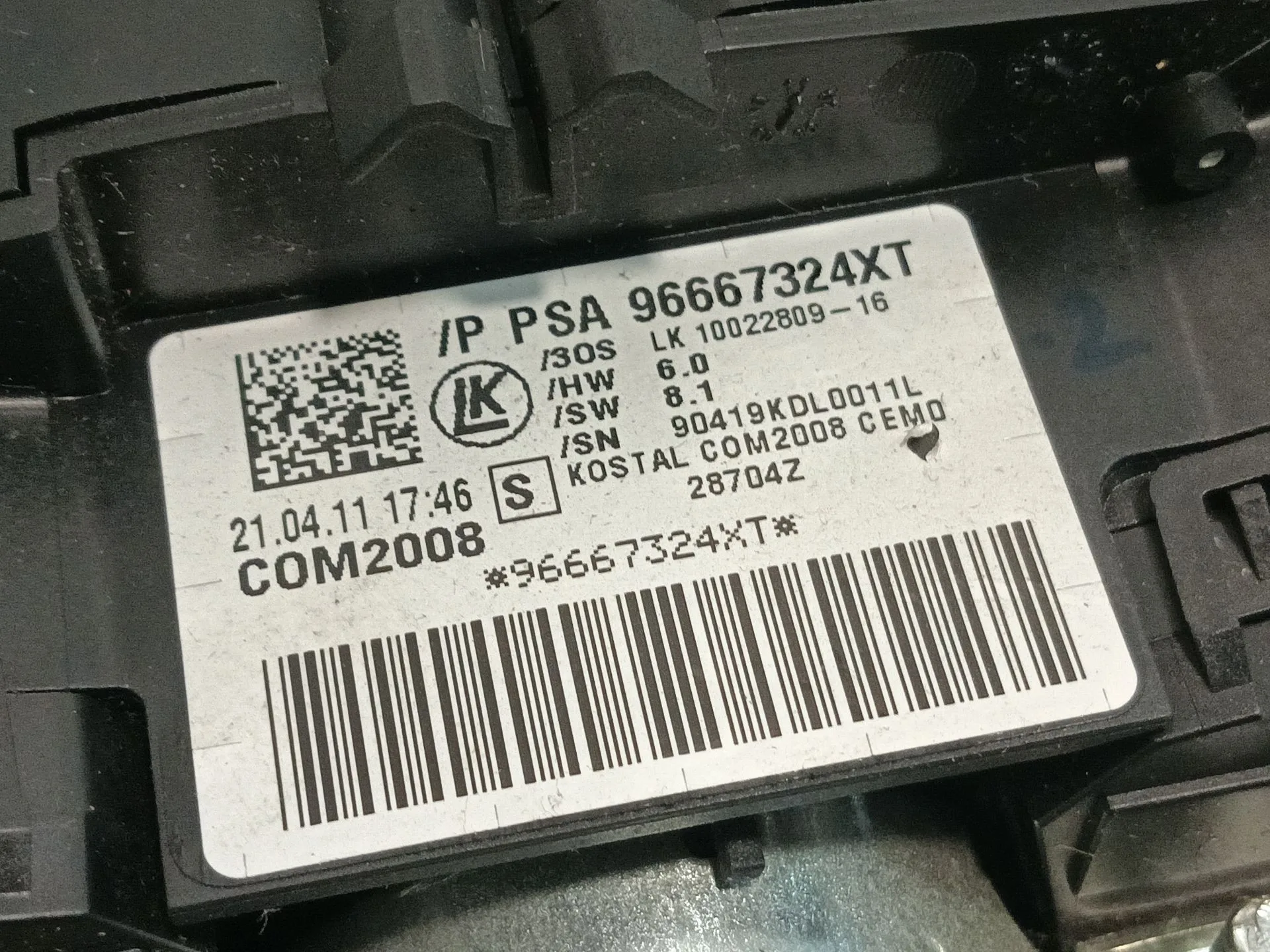 Mando Multifuncion para Citroën C3 Ii (Sc_)