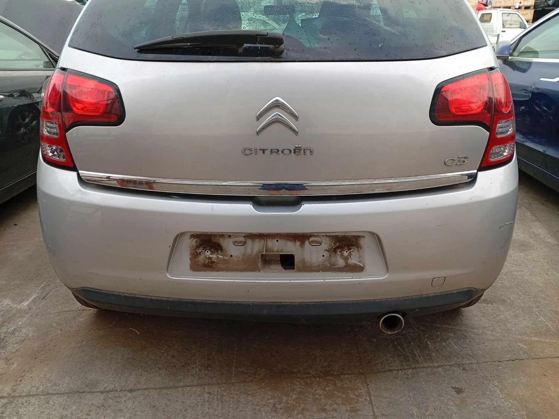 Paragolpes Trasero para Citroën C3 Ii (Sc_)