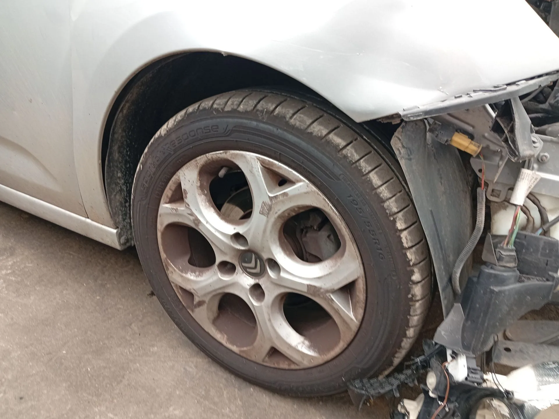Paso De Rueda Delantero Derecho para Citroën C3 Ii (Sc_)