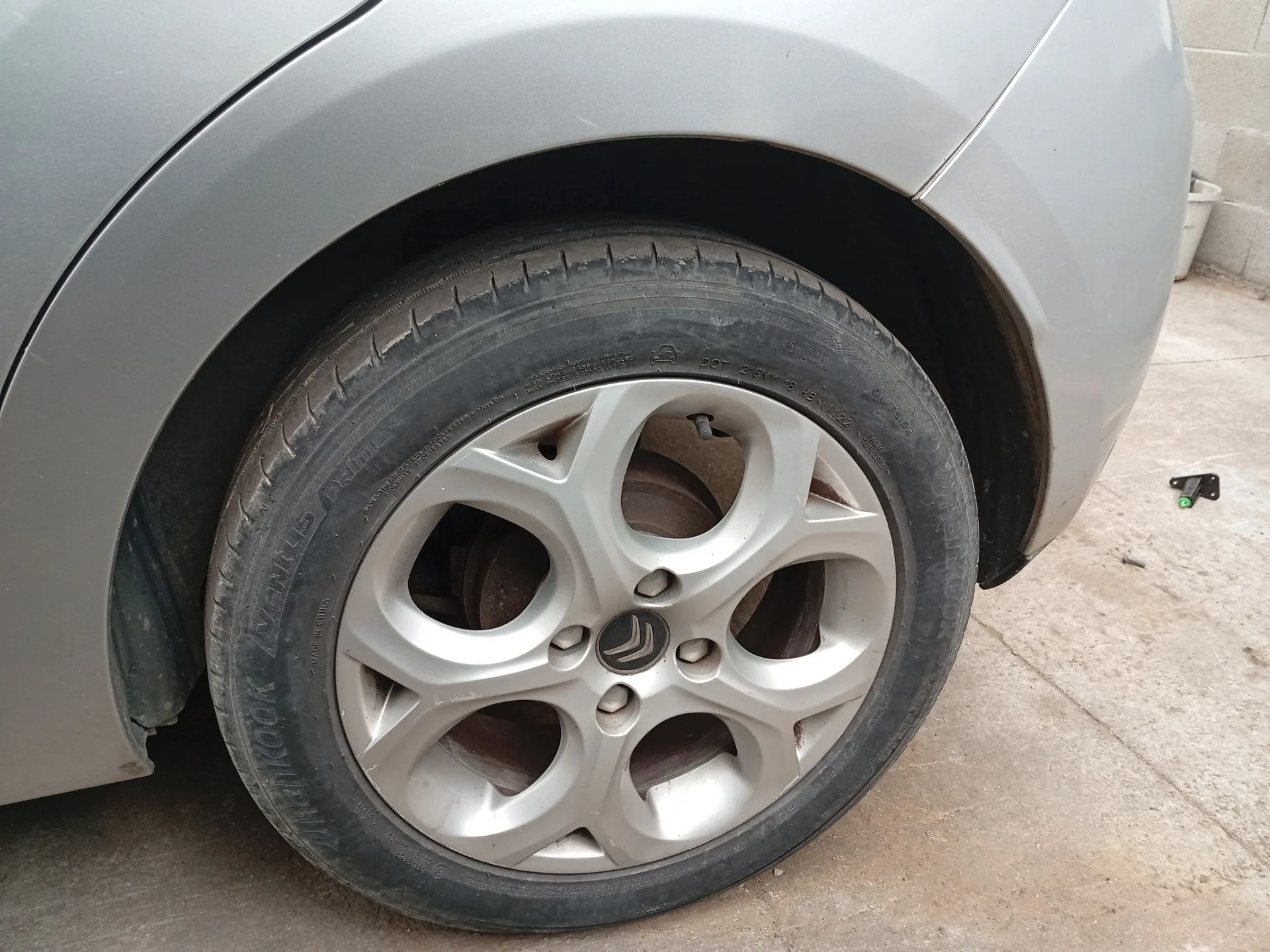 Paso De Rueda Trasero Izquierdo para Citroën C3 Ii (Sc_)