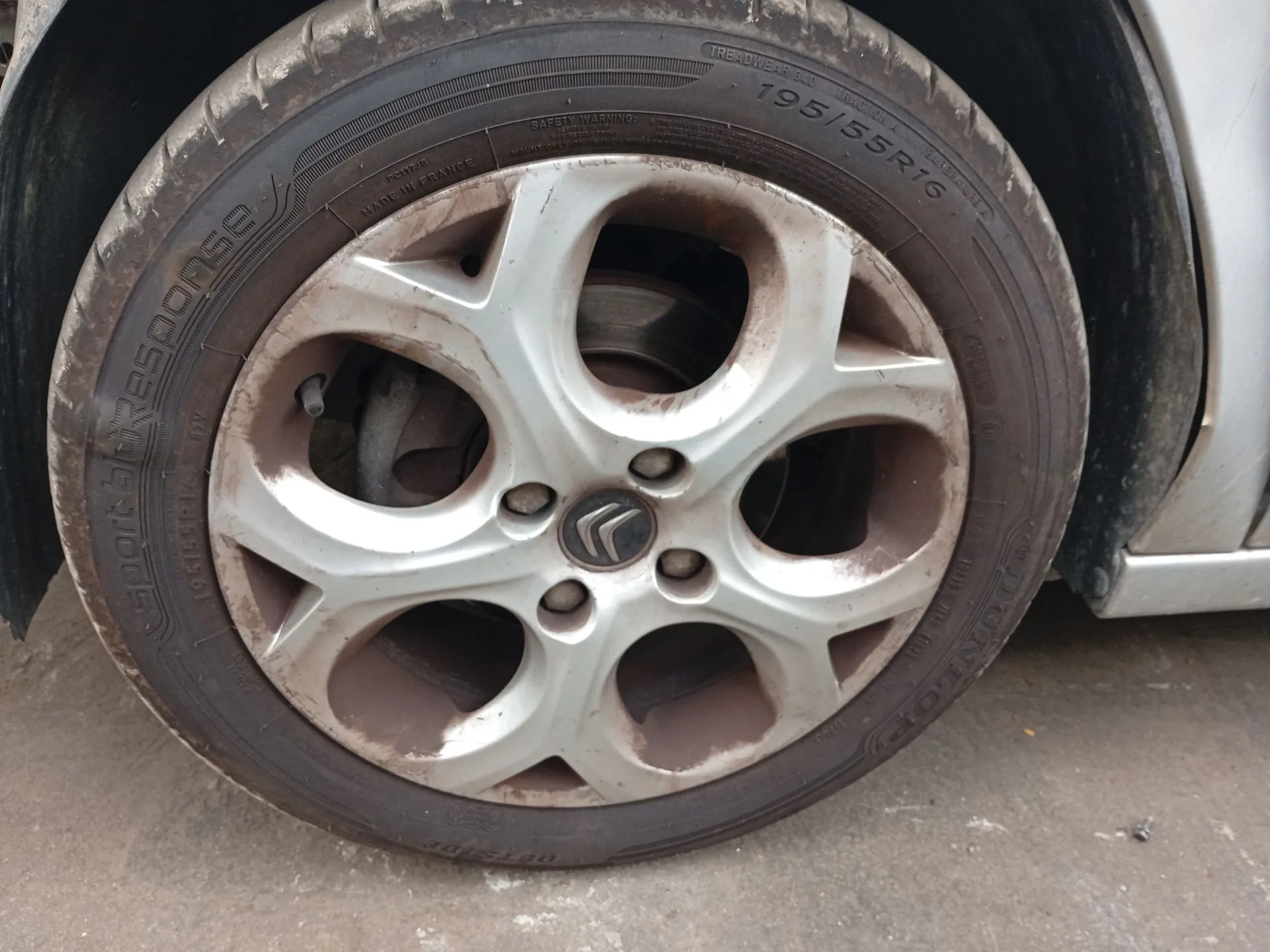 Pinza Freno Delantera Izquierda para Citroën C3 Ii (Sc_)