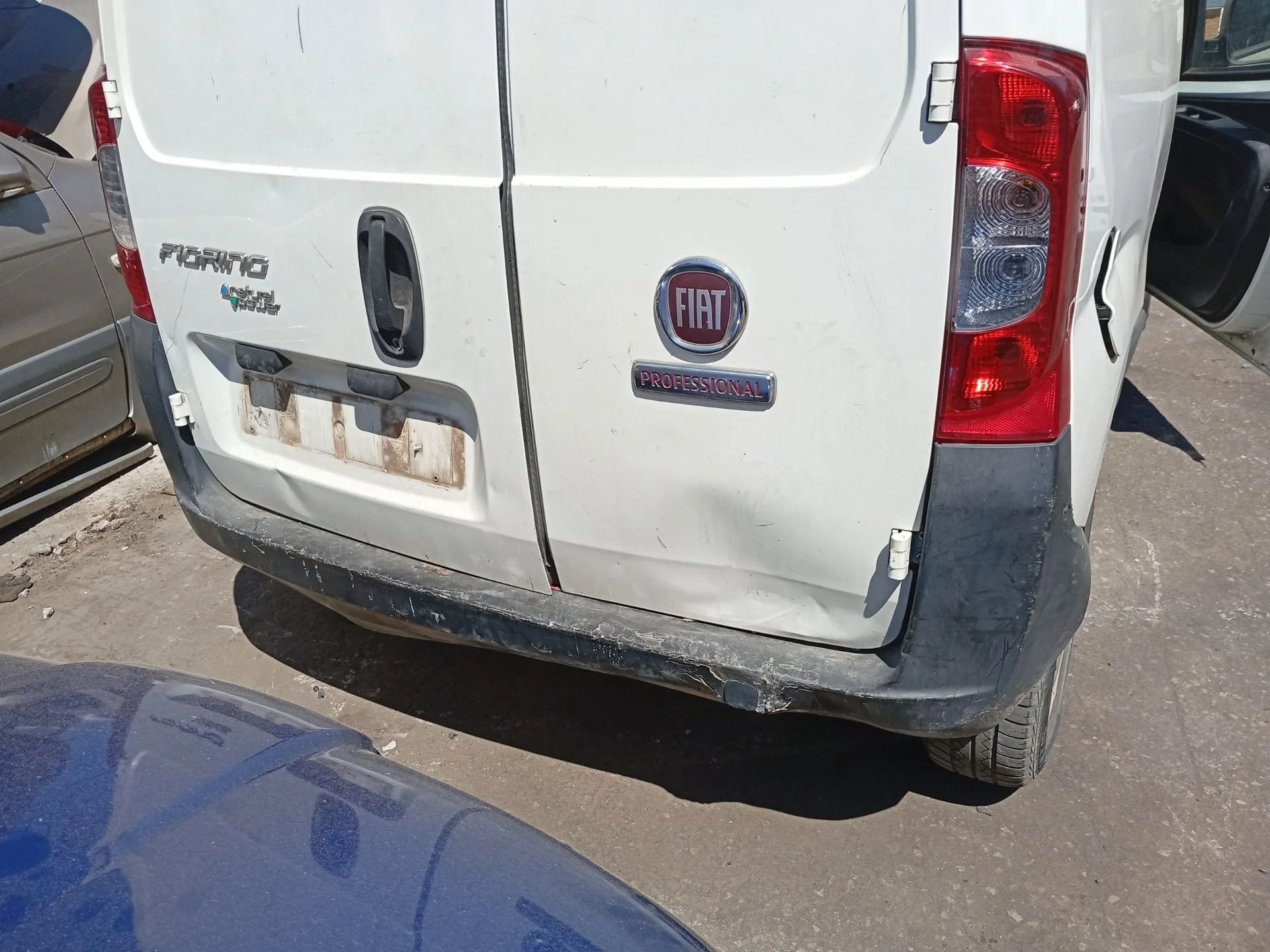Refuerzo Paragolpes Trasero para Fiat Fiorino Furgoneta/Monovolumen (225_)