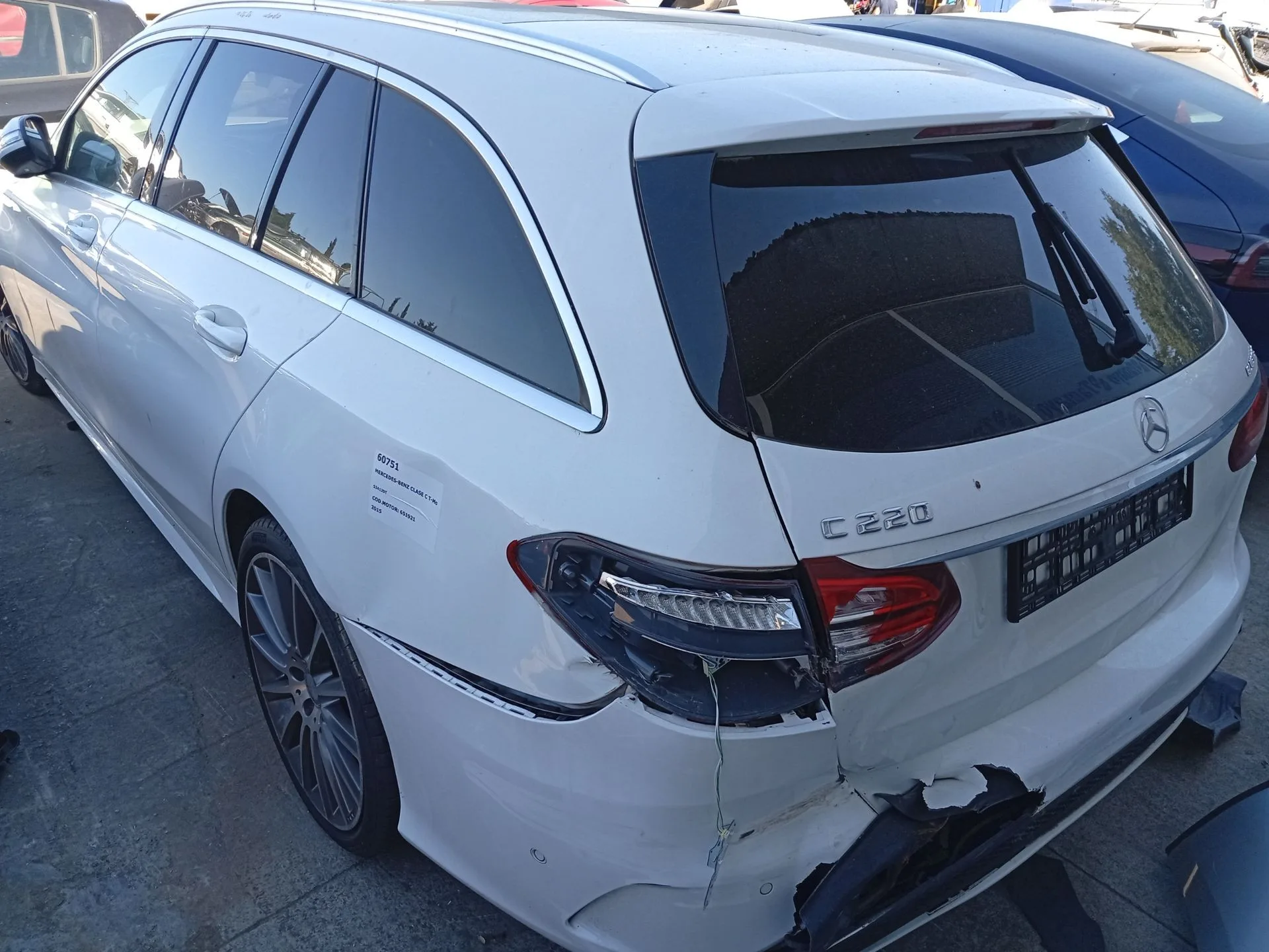 Amortiguador Trasero Izquierdo para Mercedes-Benz Clase C T-Model (S205)