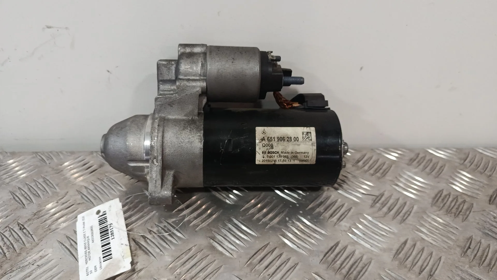 Motor Arranque para Mercedes-Benz Clase C T-Model (S205)