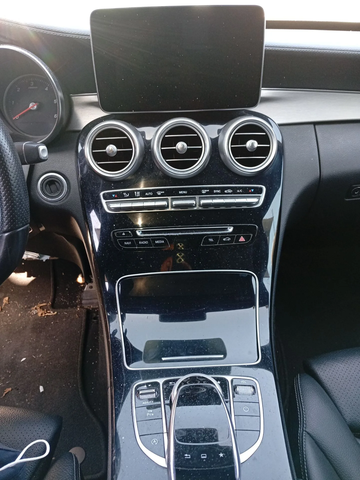 Pantalla / Mando Multifuncion para Mercedes-Benz Clase C T-Model (S205)