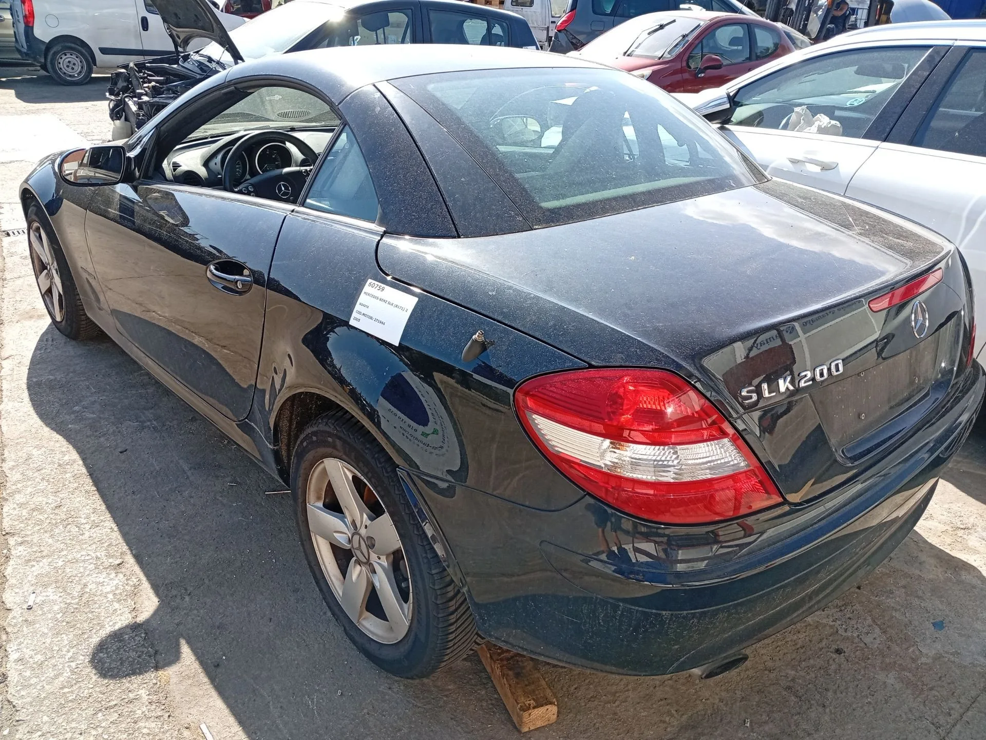 Amortiguador Trasero Izquierdo para Mercedes-Benz Slk (R171)