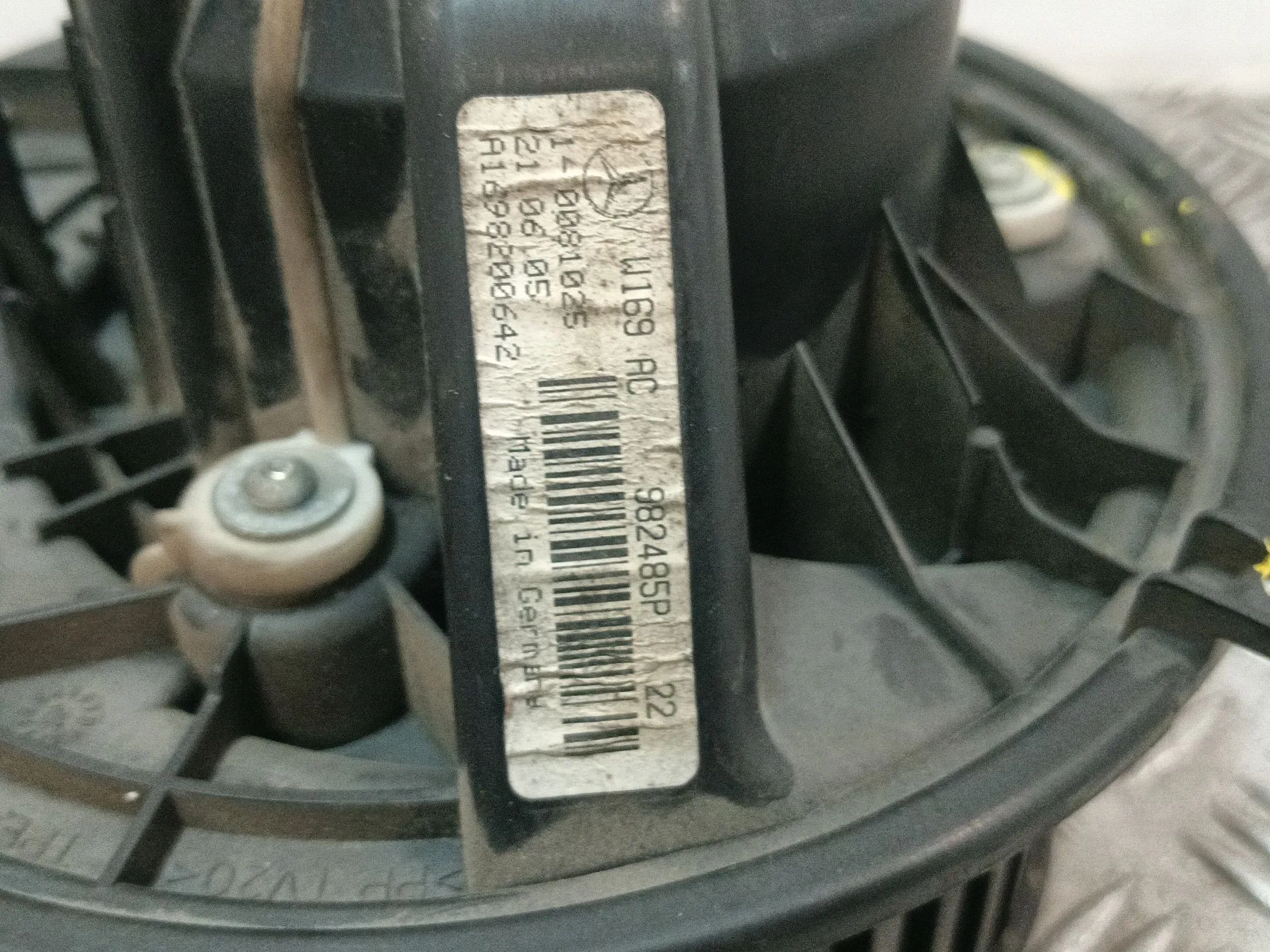 Motor Calefaccion para Mercedes-Benz Clase B (W245)