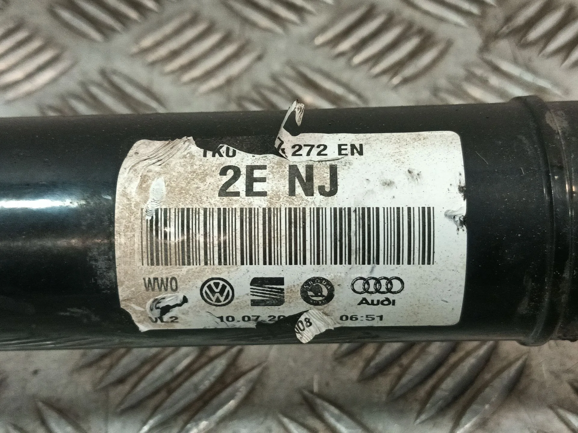 Transmision Delantera Derecha para Audi A3 Sportback (8Pa)
