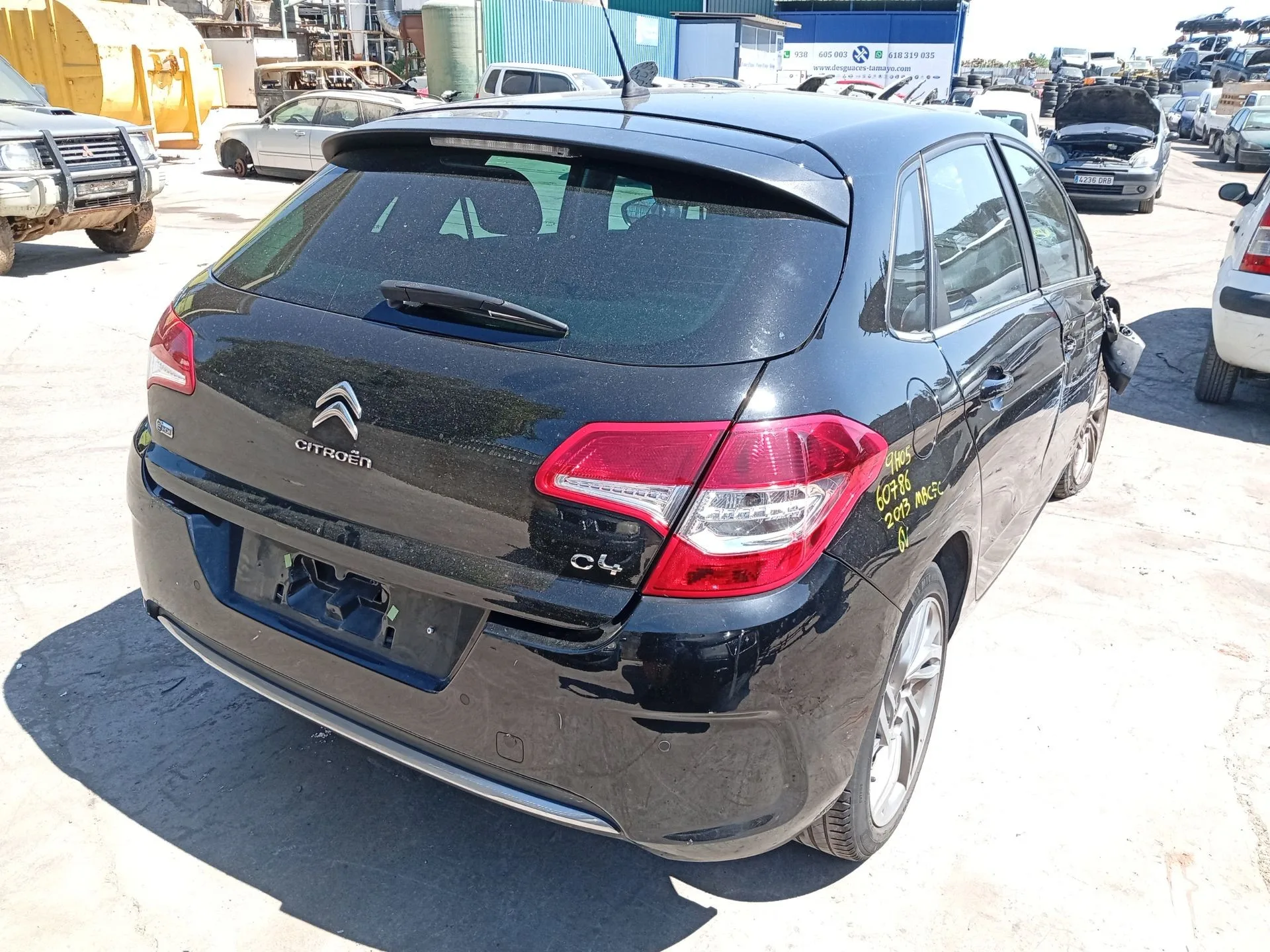 Amortiguador Trasero Derecho para Citroën C4 Ii (Nc_)