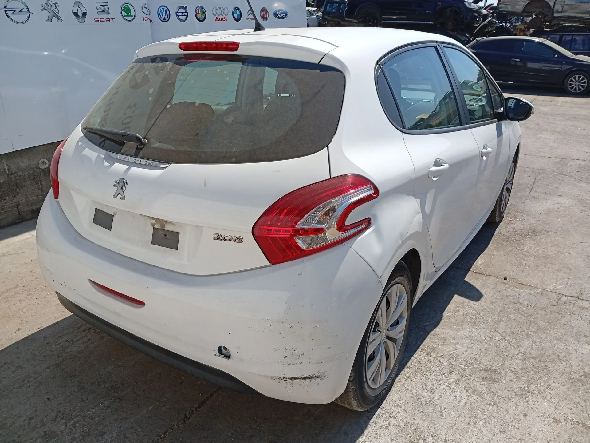 Amortiguador Trasero Derecho para Peugeot 208 I (Ca_, Cc_)