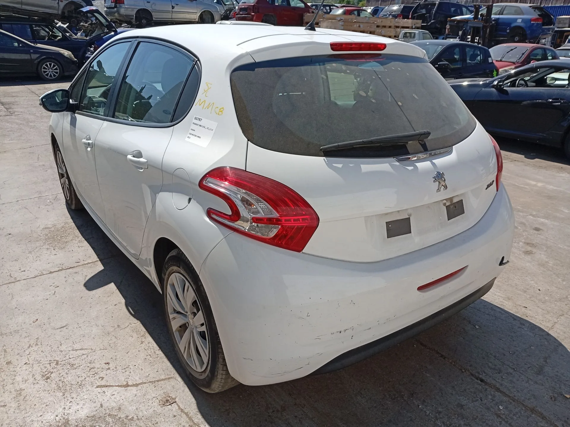 Amortiguador Trasero Izquierdo para Peugeot 208 I (Ca_, Cc_)